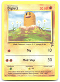Diglett Common Base Set 2 071/130 NM Keiji Kinebuchi