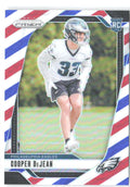 Cooper DeJean Panini Prizm - Red White and Blue 321 2024 Philadelphia Eagles