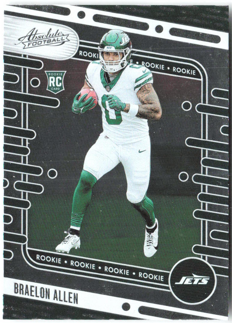 Braelon Allen Panini Absolute - Retail 190 2024 New York Jets RC
