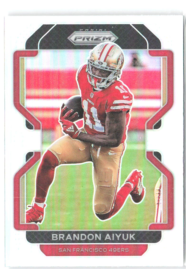 Brandon Aiyuk Panini Prizm - Silver 52 2021 San Francisco 49ers