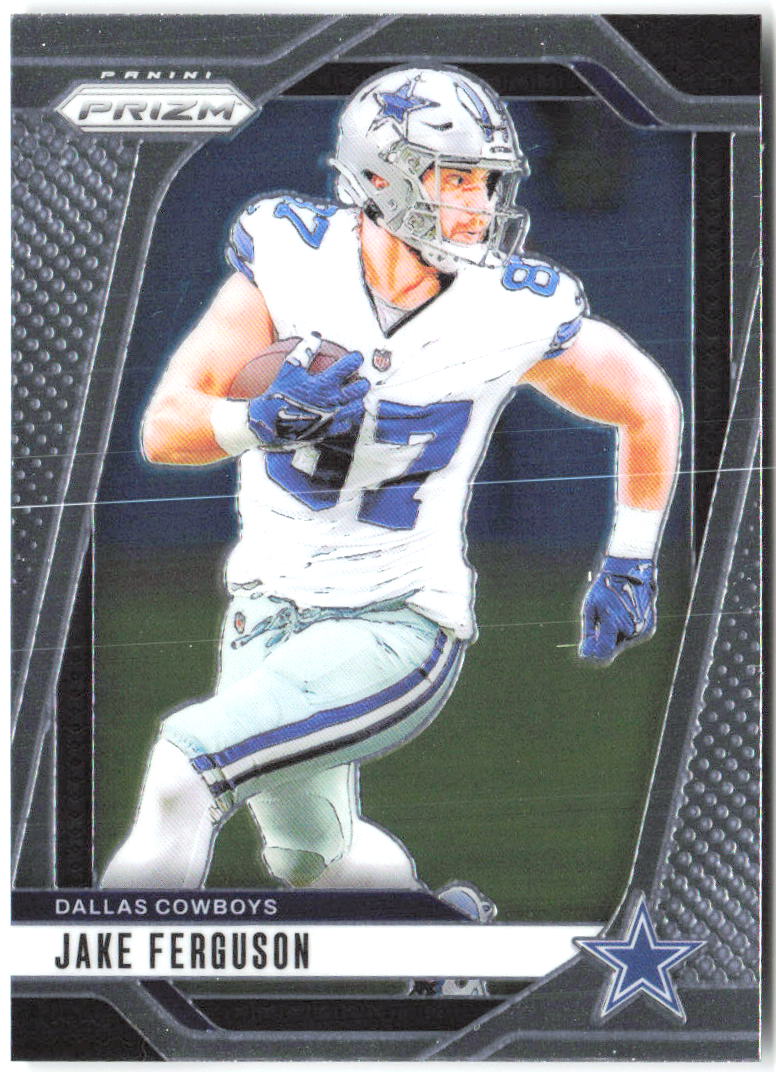Jake Ferguson Panini Prizm 76 2024 Dallas Cowboys