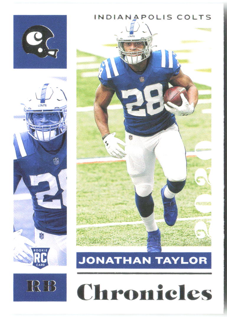 Jonathan Taylor Panini Chronicles 42 2020 Indianapolis Colts RC