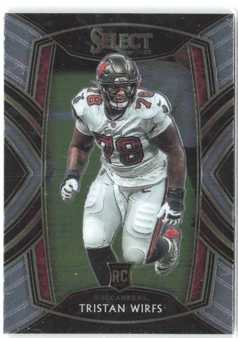 Tristan Wirfs Panini Select 290 2020 Tampa Bay Buccaneers RC
