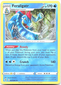 Feraligatr Holo Rare SWSH08 Fusion Strike 057/264 NM Anesaki Dynamic