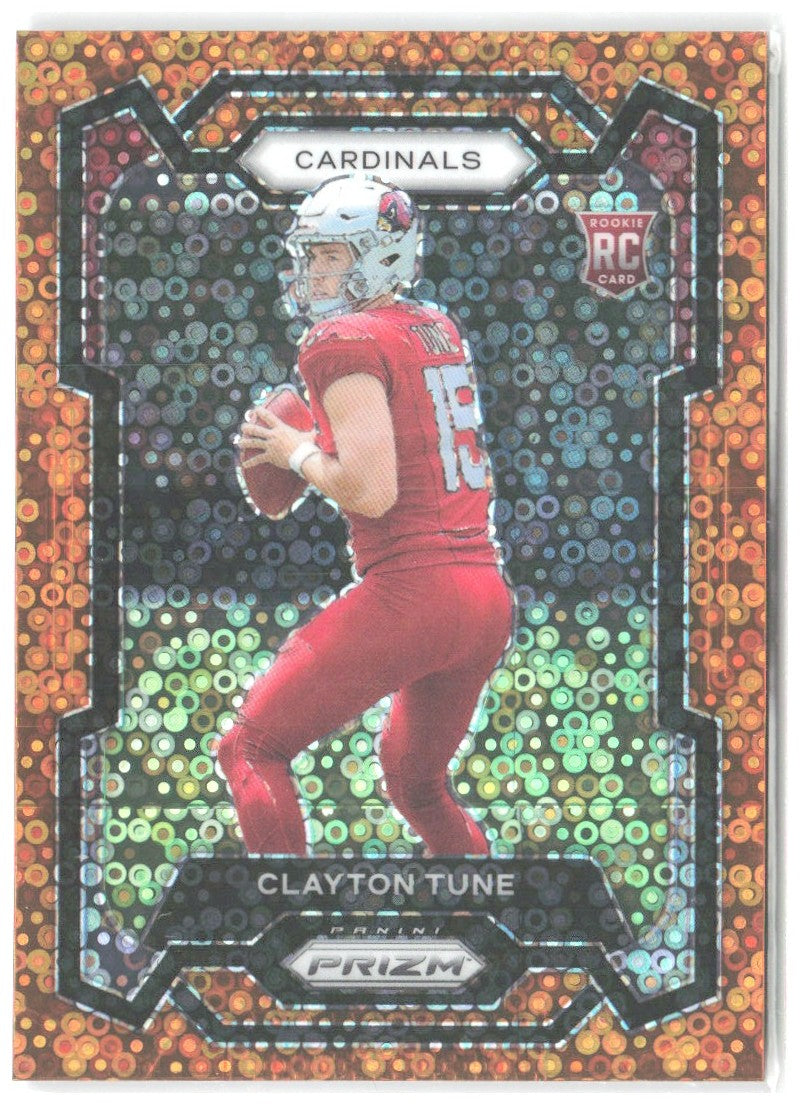 Clayton Tune Panini Prizm - Disco 302 2023 Arizona Cardinals