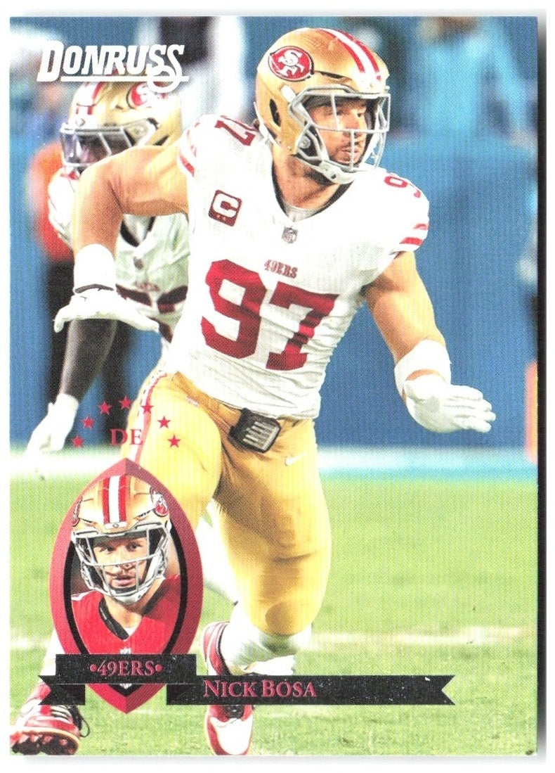 Nick Bosa Donruss - Retro 1995 20 2025 San Francisco 49ers