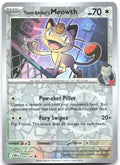 Team Rocket's Meowth Reverse Holo Common SV10: Destined Rivals 149/182 NM Oswaldo KATO