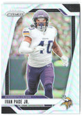 Ivan Pace Jr. Panini Prizm - Silver 189 2024 Minnesota Vikings