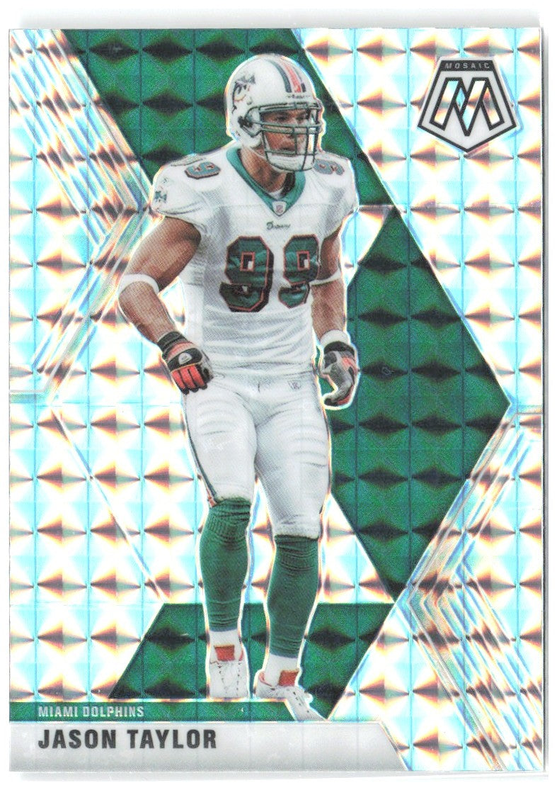 Jason Taylor Panini Mosaic - Prizm 126 2020 Miami Dolphins