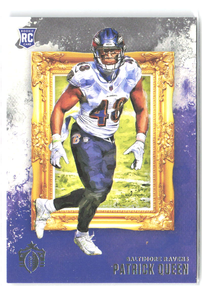Patrick Queen Panini Chronicles - Gridiron Kings GK-36 2020 Baltimore Ravens