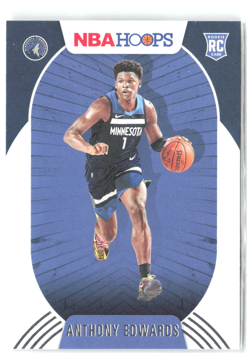 Anthony Edwards Hoops 216 2020-21 Minnesota Timberwolves RC