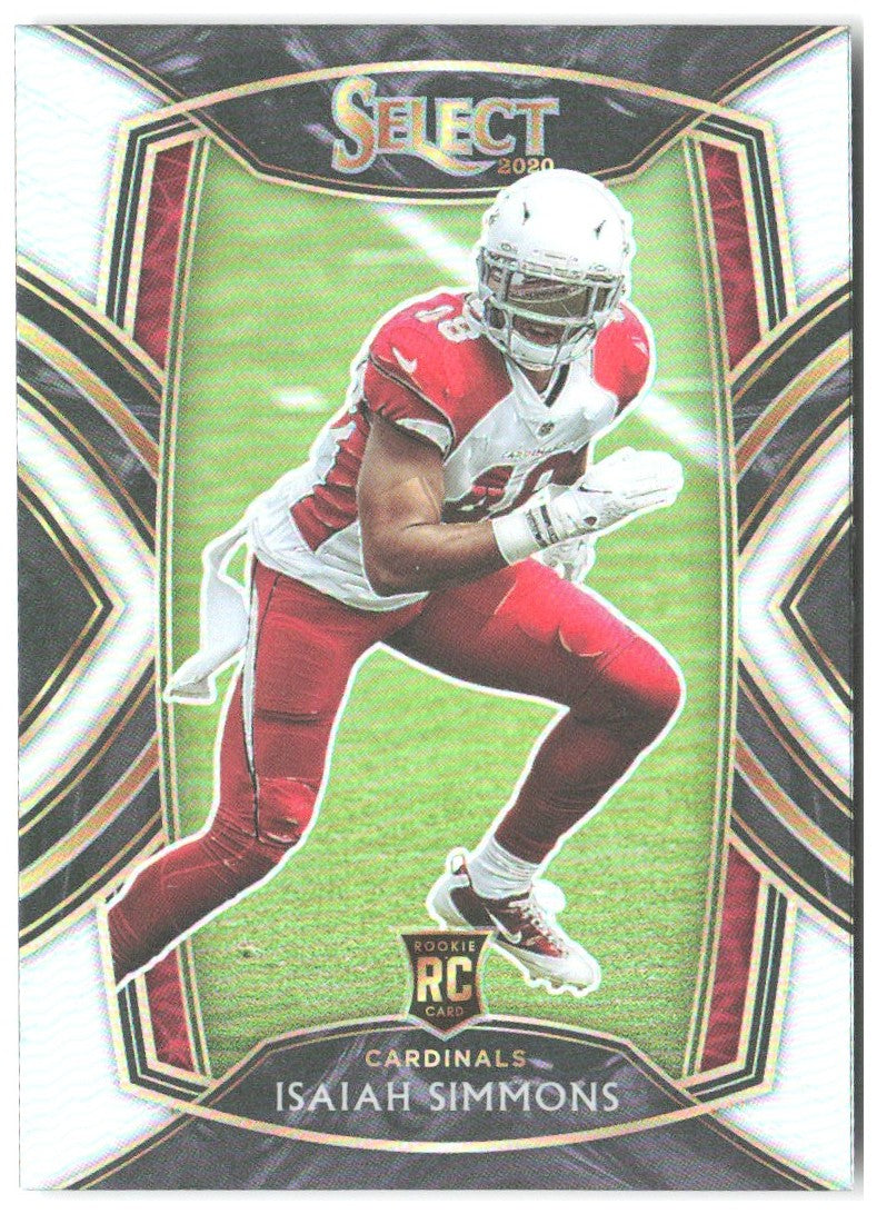 Isaiah Simmons Panini Select - Silver Prizm 288 2020 Arizona Cardinals
