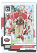 Joe Montana Donruss Optic - Holo 176 2022 San Francisco 49ers