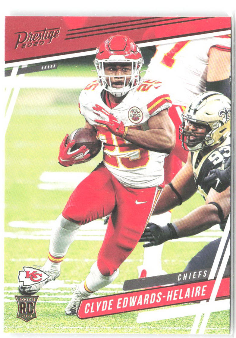 Clyde Edwards-Helaire Chronicles - Prestige Rookies 318 2020 Kansas City Chiefs
