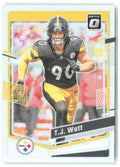 T.J. Watt Donruss Optic - Holo 166 2023 Pittsburgh Steelers