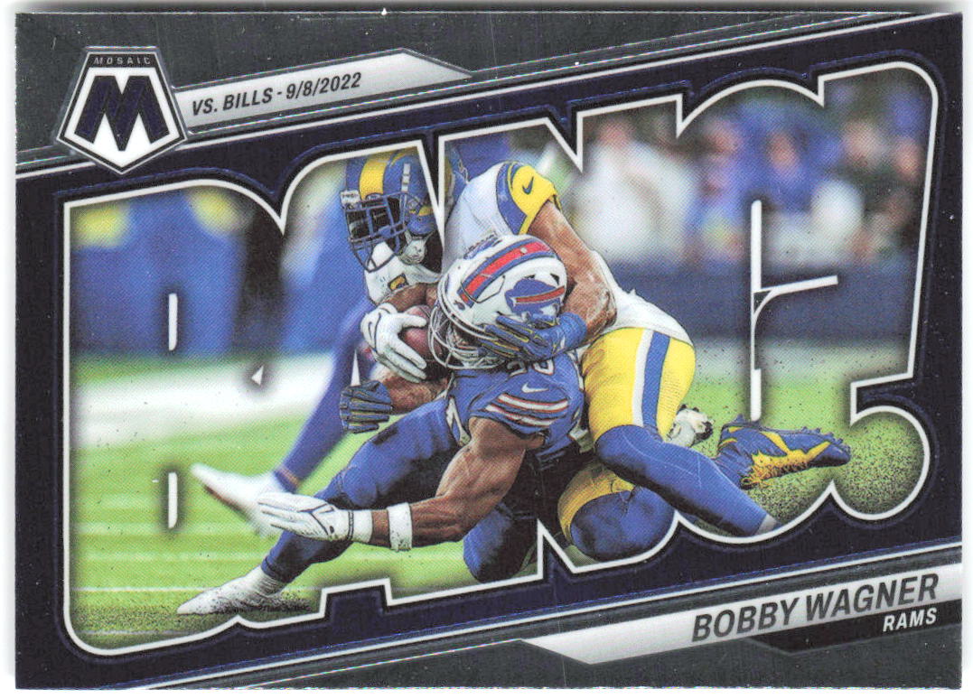 Bobby Wagner Panini Mosaic - Bang! B-BW 2023 Los Angeles Rams