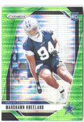 Marshawn Kneeland Panini Prizm - Neon Green Pulsar 373 2024 Dallas Cowboys