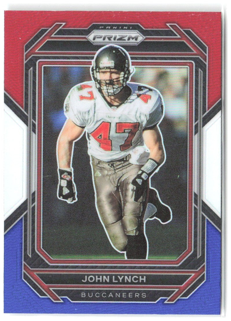 John Lynch Panini Prizm - Red White and Blue 281 2022 Tampa Bay Buccaneers