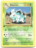 Nidorina 1st Edition Uncommon Jungle 40/64 NM Ken Sugimori