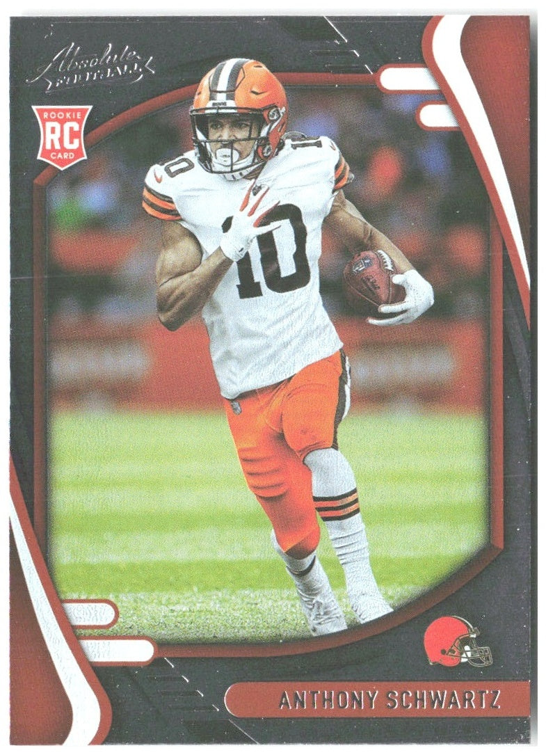 Anthony Schwartz Panini Absolute - Retail 128 2021 Cleveland Browns RC