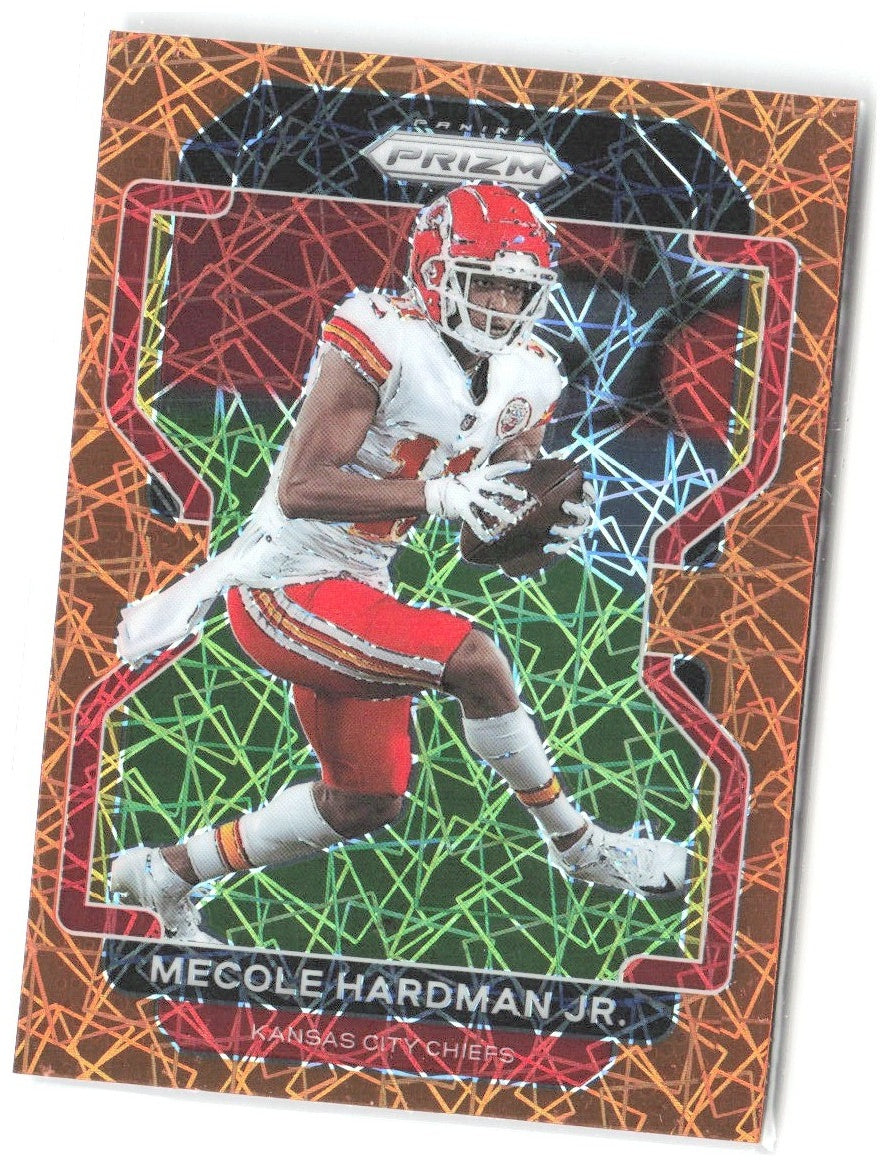 Mecole Hardman Jr. Panini Prizm - Lazer 188 2021 Kansas City Chiefs