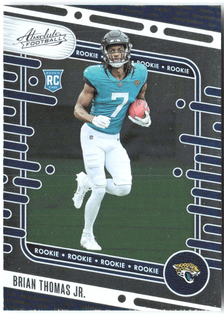 Brian Thomas Jr. Panini Absolute - Retail 123 2024 Jacksonville Jaguars RC