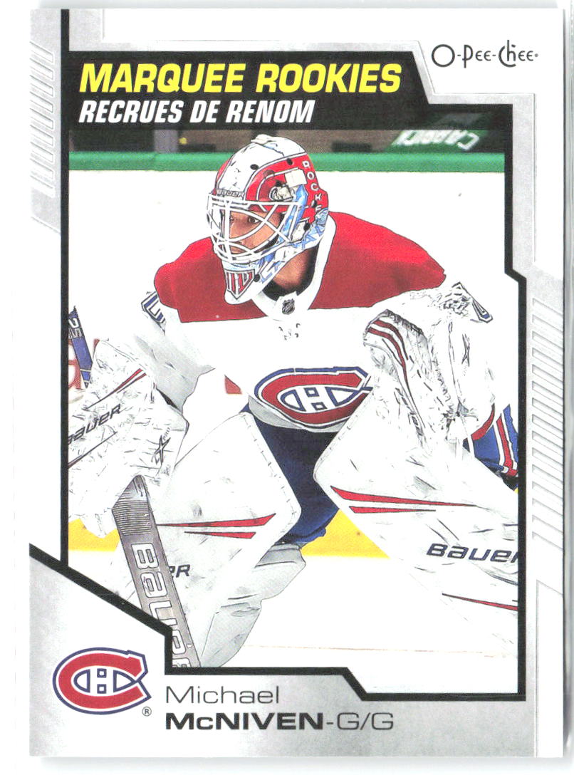 Michael McNiven Upper Deck - 2020-21 O-Pee-Chee Update 630 2020-21 Montreal Canadiens RC