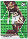Landon Collins Panini Mosaic - Prizm Green 199 2020 Washington Redskins