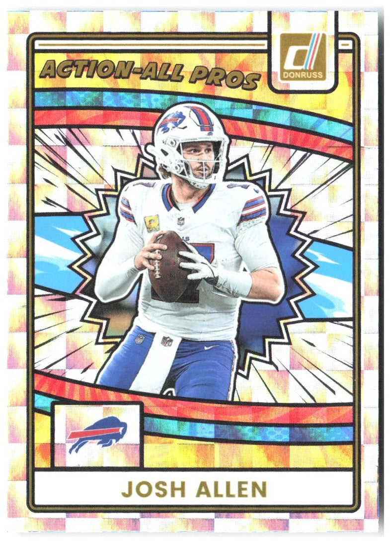 Josh Allen Donruss - Action-All Pros AAP-JAL 2025 Buffalo Bills