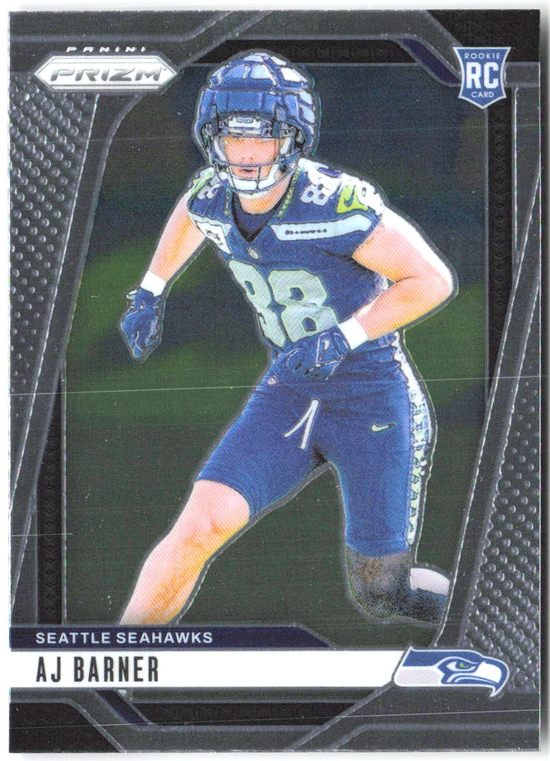 AJ Barner Panini Prizm 304 2024 Seattle Seahawks RC