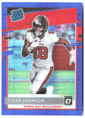 Tyler Johnson Donruss Optic - Blue Hyper 192 2020 Tampa Bay Buccaneers