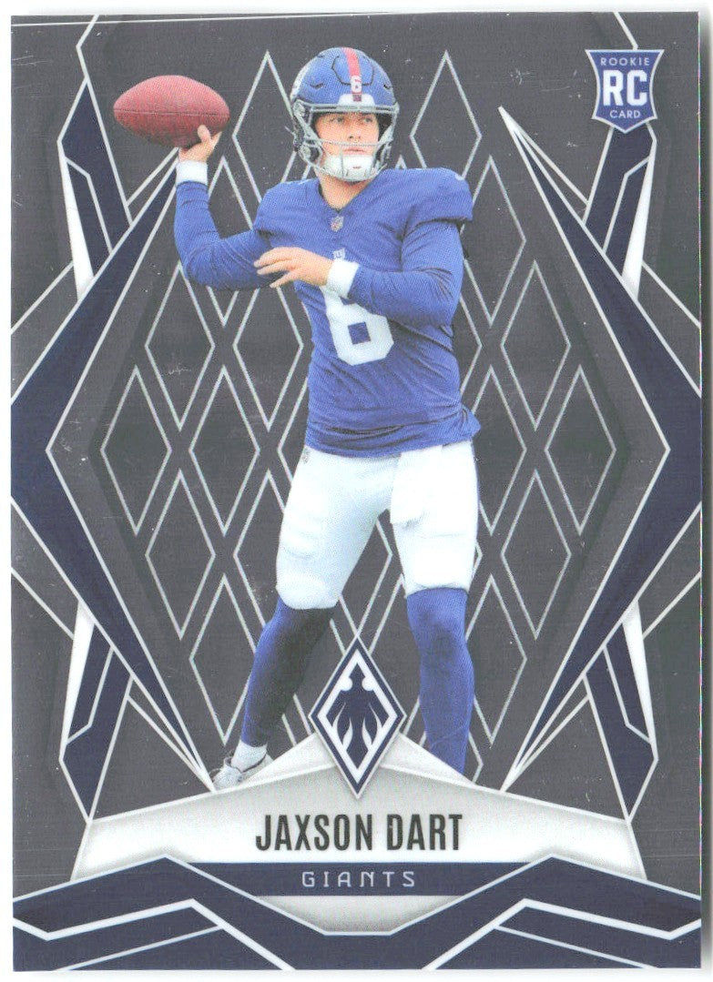 Jaxson Dart Panini Phoenix 200 2025 New York Giants RC
