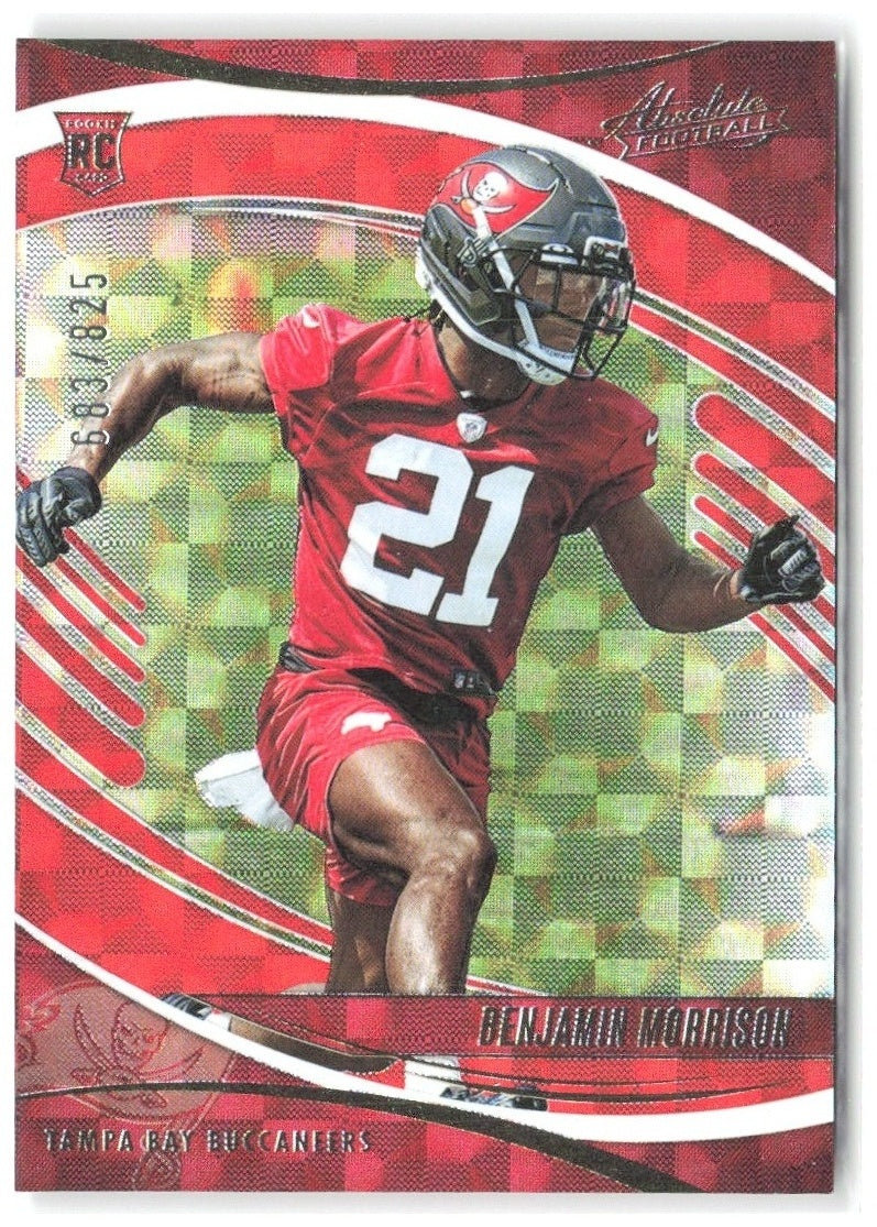 Benjamin Morrison Absolute - Orange Mosaic 108 2025 Tampa Bay Buccaneers /825