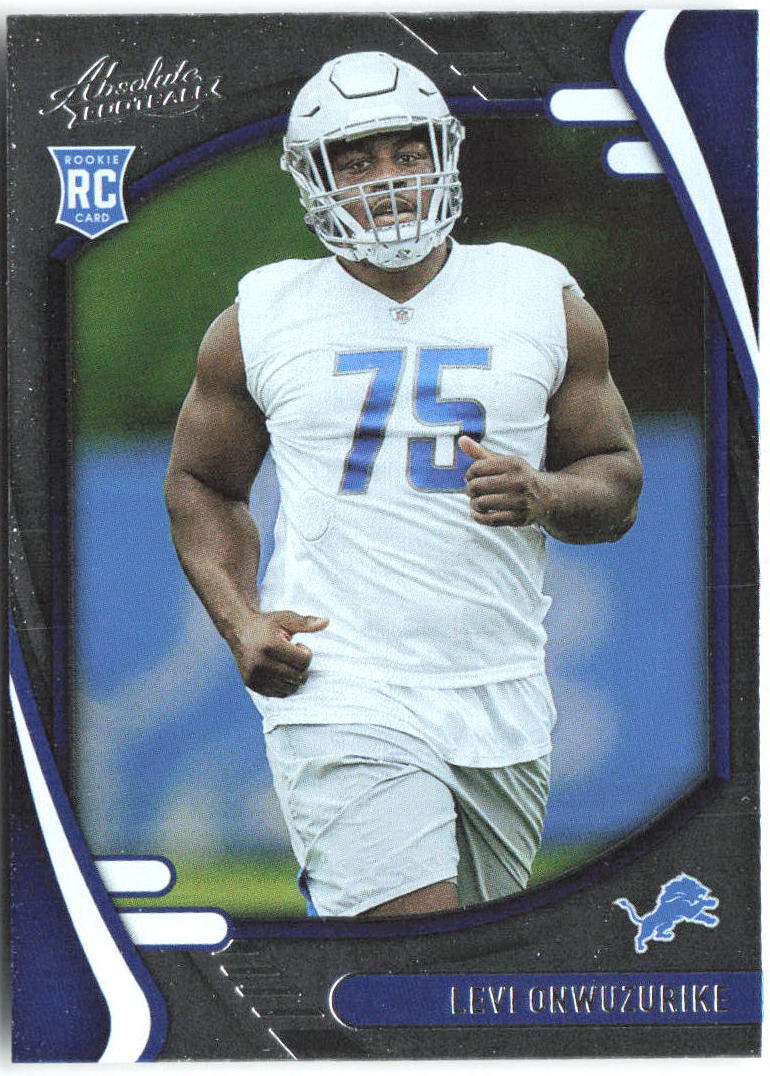 Levi Onwuzurike Panini Absolute - Retail 157 2021 Detroit Lions RC