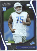 Levi Onwuzurike Panini Absolute - Retail 157 2021 Detroit Lions RC