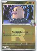 Team Rocket's Diglett Team Rocket Reverse Holo ME Ascended Heroes 100/217 NM