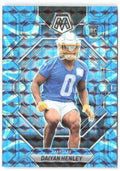 Daiyan Henley Panini Mosaic - Reactive Blue Mosaic 304 2023 Los Angeles Chargers