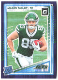 Mason Taylor Donruss Optic - Purple Shock 274 2025 New York Jets