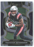TreVeyon Henderson Panini Select 78 2025 New England Patriots RC