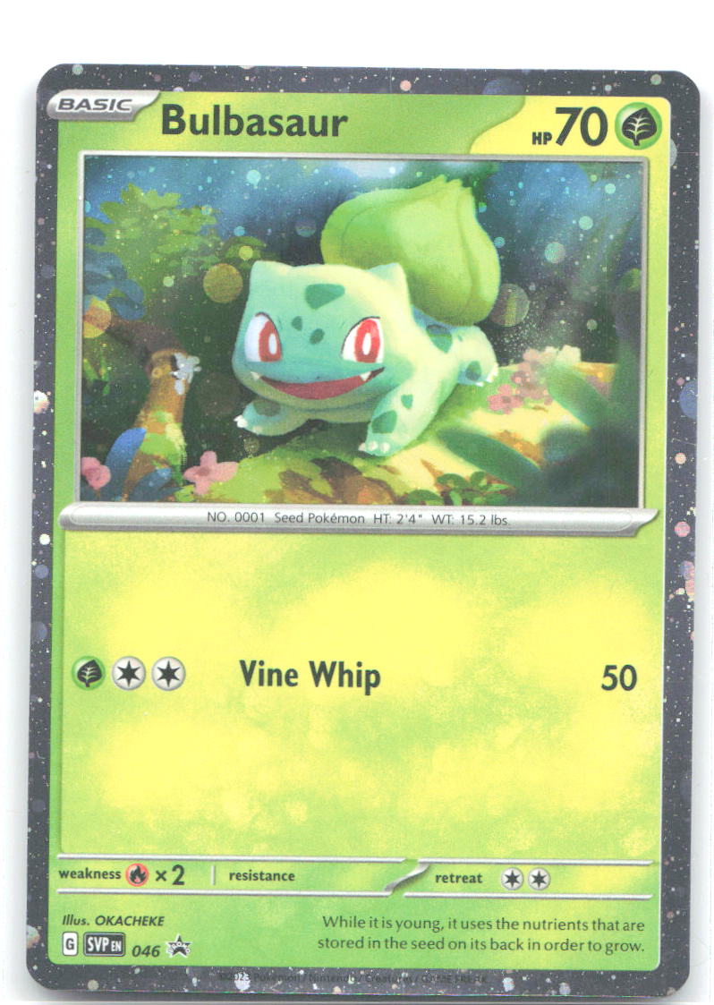 Bulbasaur Cosmos Holo Promo SV: Scarlet & Violet Promo Cards 046 NM OKACHEKE