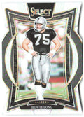 Howie Long Panini Select - Silver Prizm Die Cut 60 2024 Los Angeles Raiders