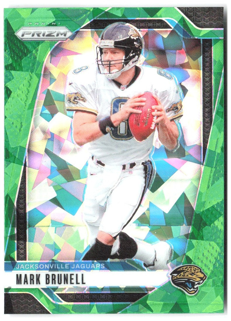 Mark Brunell Panini Prizm - Green Ice 136 2024 Jacksonville Jaguars