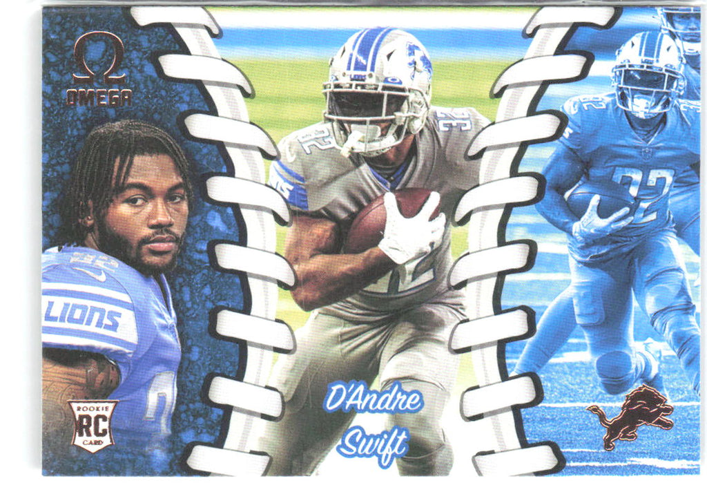D'Andre Swift Panini Chronicles - Omega O-10 2020 Detroit Lions