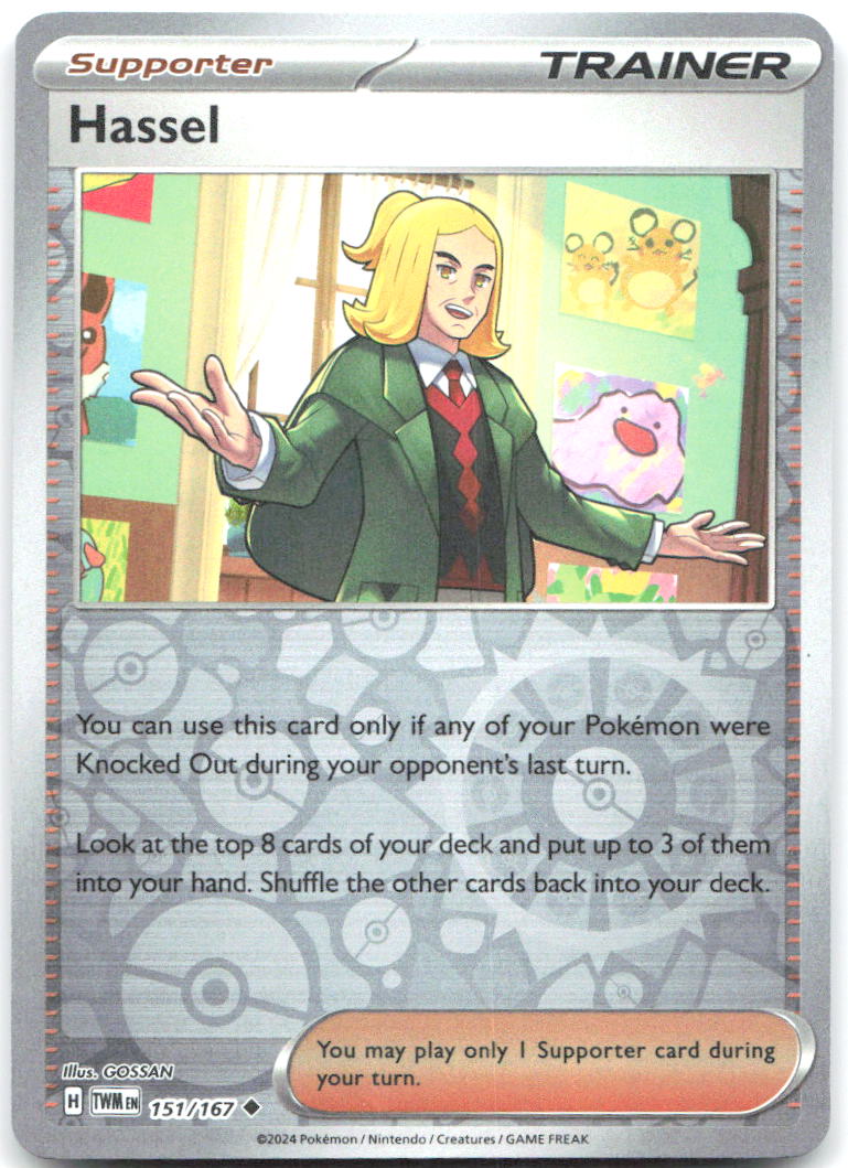 Hassel Reverse Holo Uncommon SV06 Twilight Masquerade 151/167 NM GOSSAN