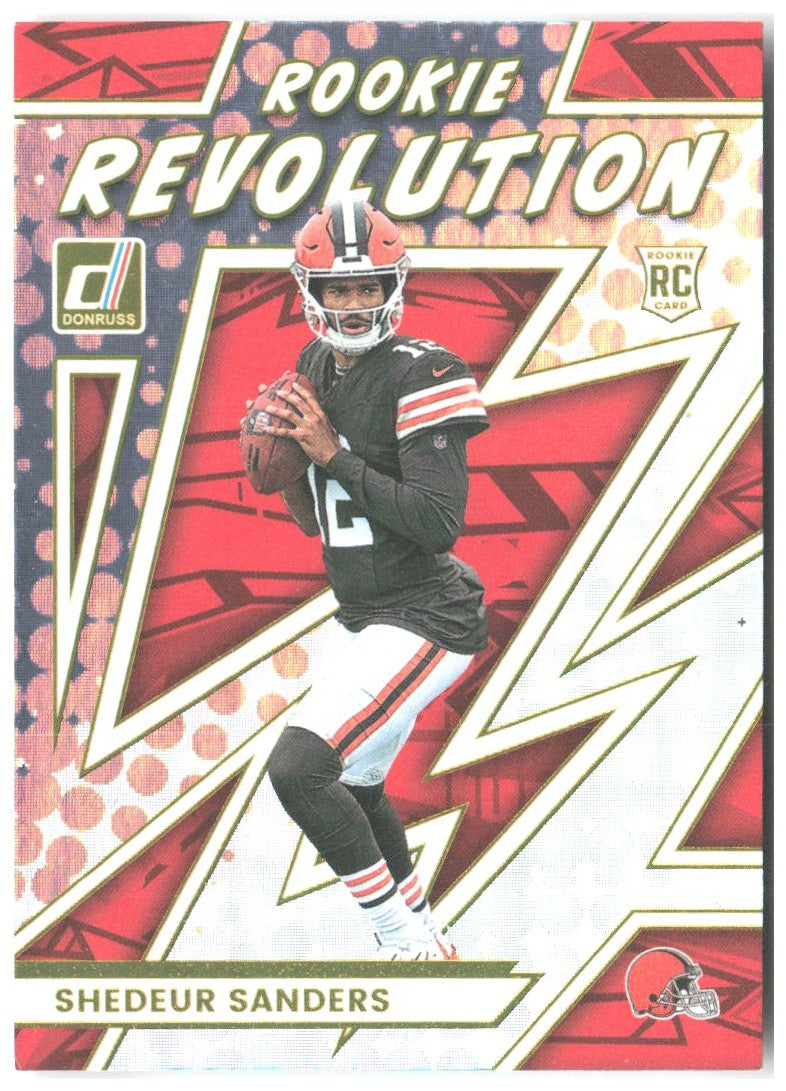 Shedeur Sanders Donruss - Rookie Revolution 9 2025 Cleveland Browns