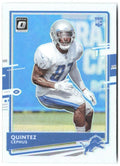 Quintez Cephus Donruss Optic - Holo 130 2020 Detroit Lions