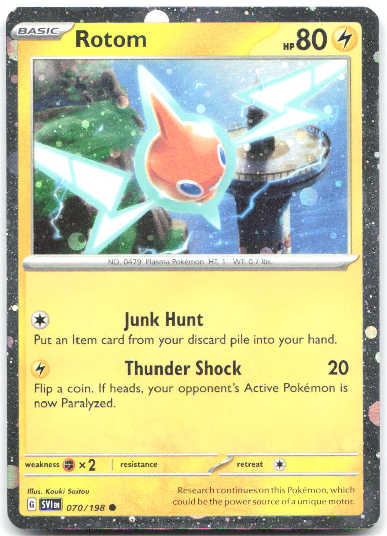 Rotom Cosmos Holo Holo Promo Miscellaneous Cards & Products 070/198 NM