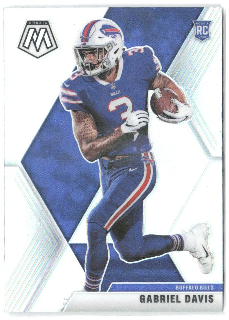 Gabriel Davis Panini Mosaic - Prizm Silver 239 2020 Buffalo Bills