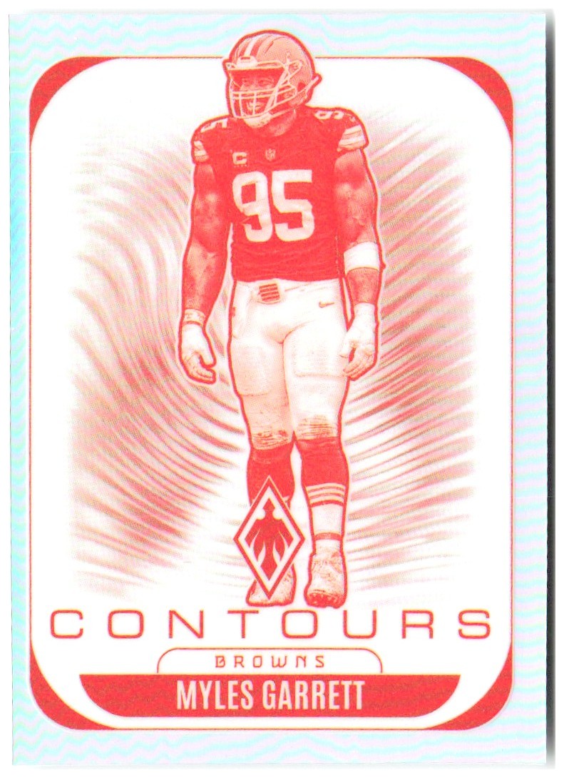 Myles Garrett Panini Phoenix - Contours 8 2025 Cleveland Browns