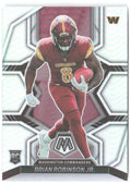 Brian Robinson Jr. Mosaic - Rookie Variations Silver 322 2022 Commanders "V"